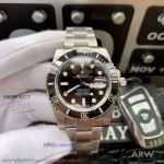 Noob Factory V9 Rolex Submariner Date 116610LN Black Dial 904L Steel 40 MM 3135 Automatic Watch